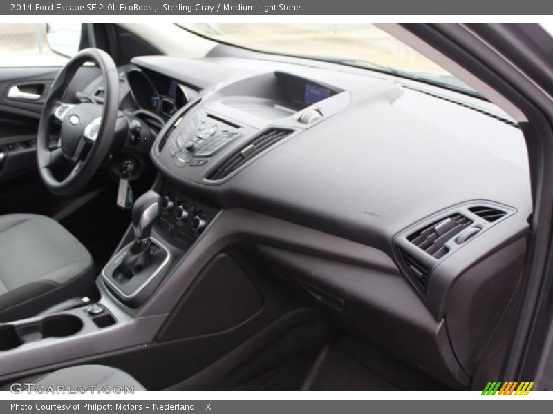Sterling Gray / Medium Light Stone 2014 Ford Escape SE 2.0L EcoBoost