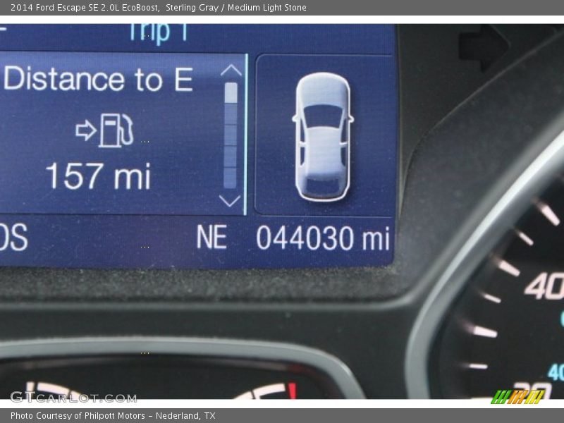 Sterling Gray / Medium Light Stone 2014 Ford Escape SE 2.0L EcoBoost