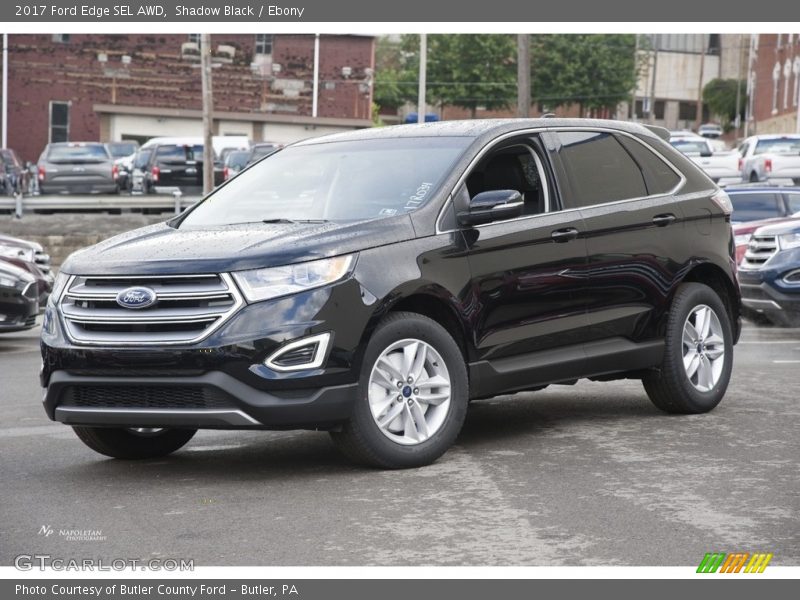 Shadow Black / Ebony 2017 Ford Edge SEL AWD