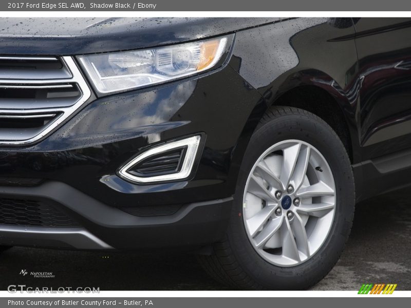 Shadow Black / Ebony 2017 Ford Edge SEL AWD
