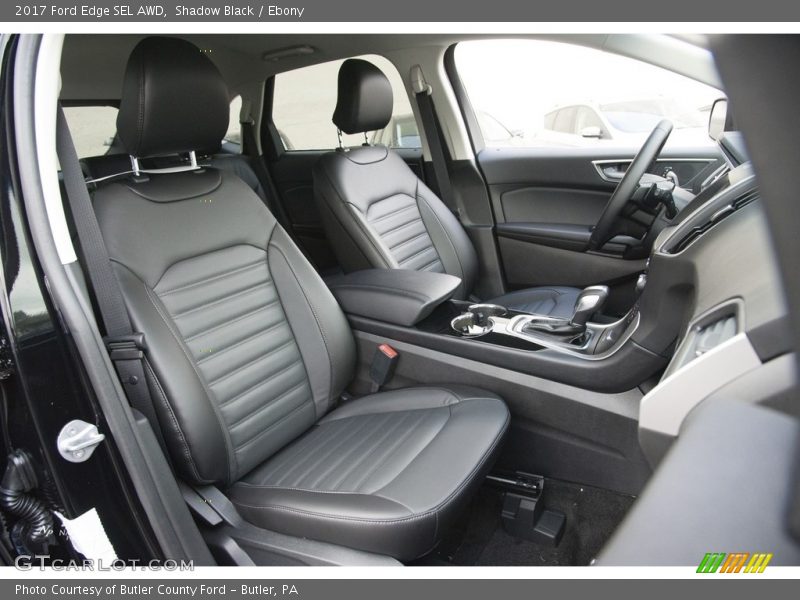 Shadow Black / Ebony 2017 Ford Edge SEL AWD