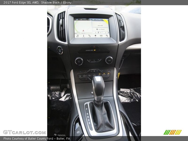 Shadow Black / Ebony 2017 Ford Edge SEL AWD