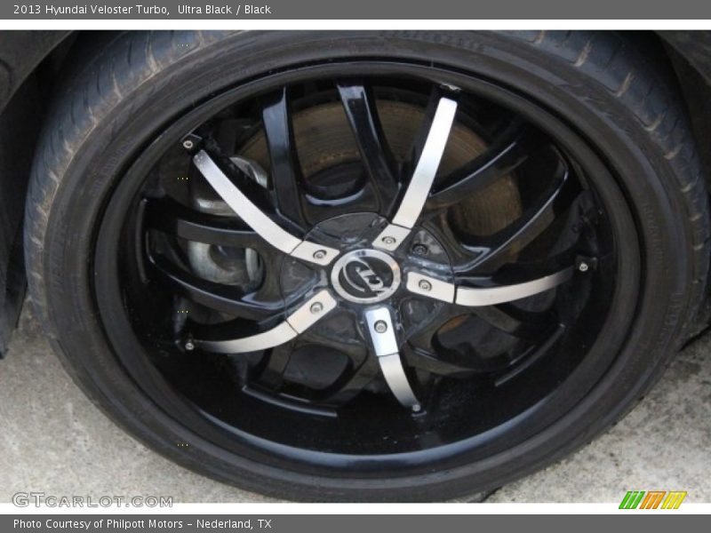 Ultra Black / Black 2013 Hyundai Veloster Turbo