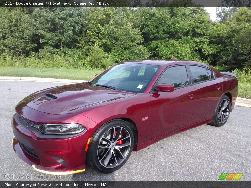 Octane Red / Black 2017 Dodge Charger R/T Scat Pack