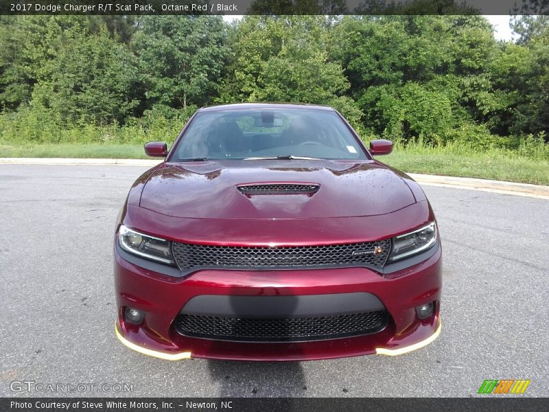 Octane Red / Black 2017 Dodge Charger R/T Scat Pack