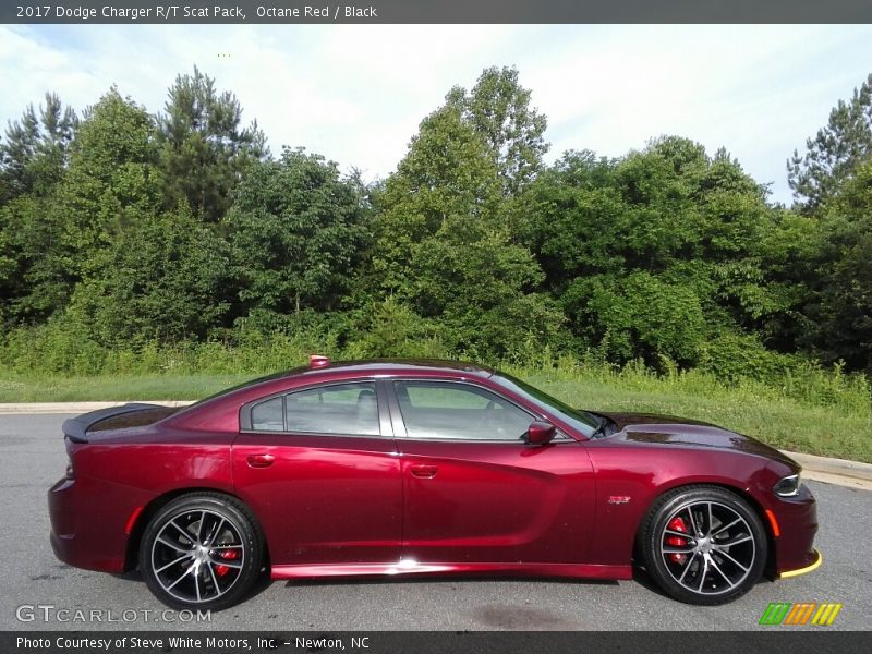 Octane Red / Black 2017 Dodge Charger R/T Scat Pack