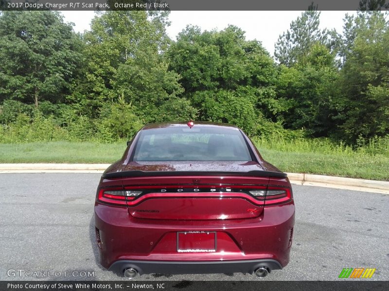 Octane Red / Black 2017 Dodge Charger R/T Scat Pack