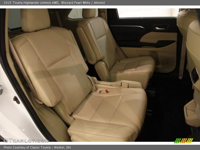 Blizzard Pearl White / Almond 2015 Toyota Highlander Limited AWD