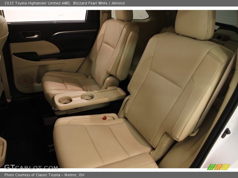 Blizzard Pearl White / Almond 2015 Toyota Highlander Limited AWD