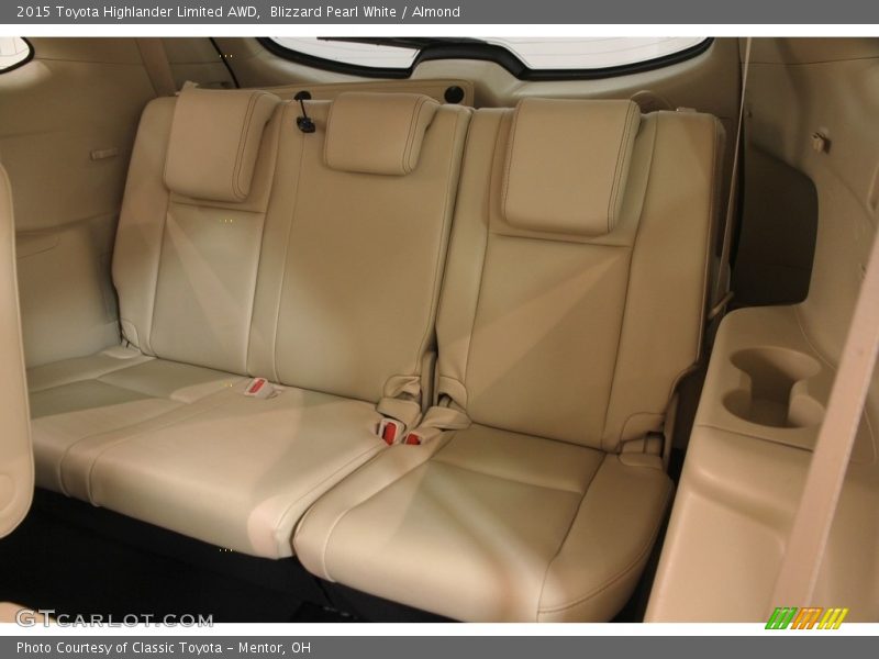 Blizzard Pearl White / Almond 2015 Toyota Highlander Limited AWD