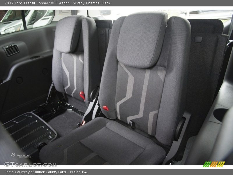 Silver / Charcoal Black 2017 Ford Transit Connect XLT Wagon