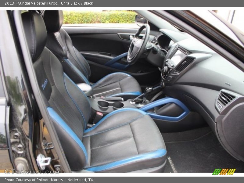 Ultra Black / Black 2013 Hyundai Veloster Turbo