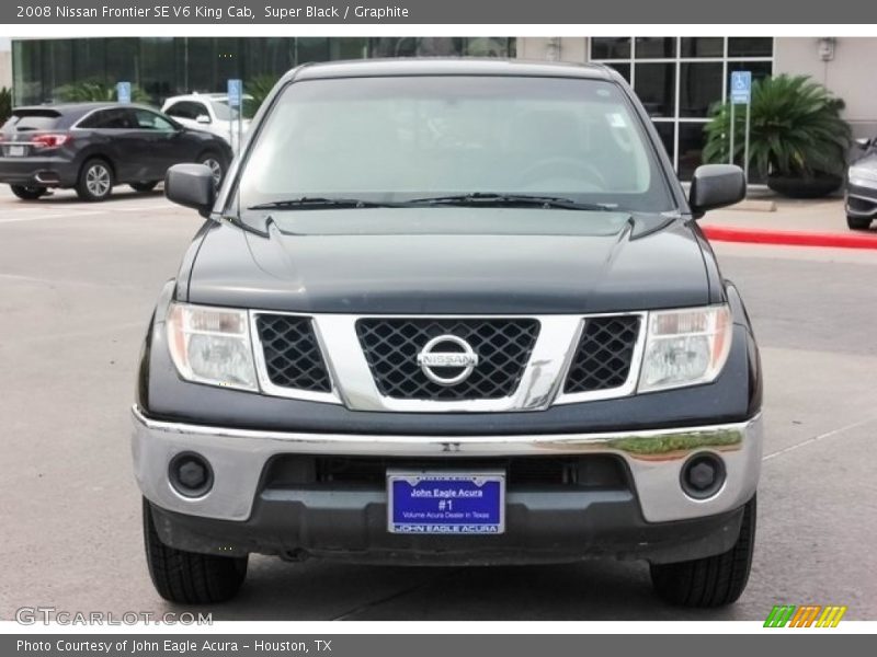 Super Black / Graphite 2008 Nissan Frontier SE V6 King Cab