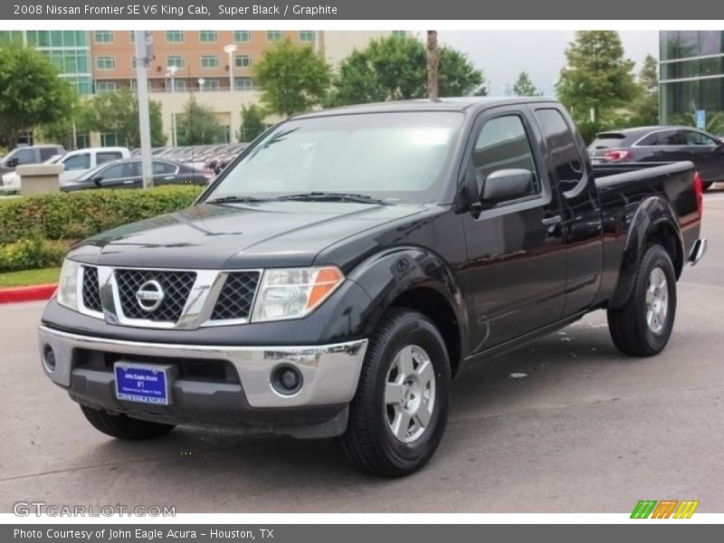 Super Black / Graphite 2008 Nissan Frontier SE V6 King Cab