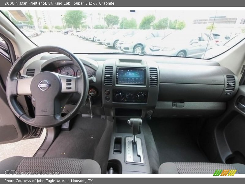 Super Black / Graphite 2008 Nissan Frontier SE V6 King Cab