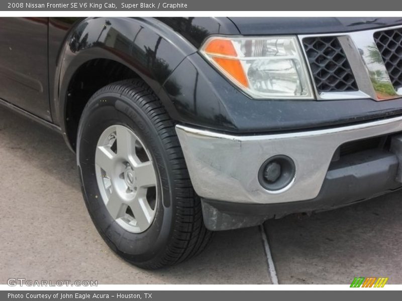 Super Black / Graphite 2008 Nissan Frontier SE V6 King Cab