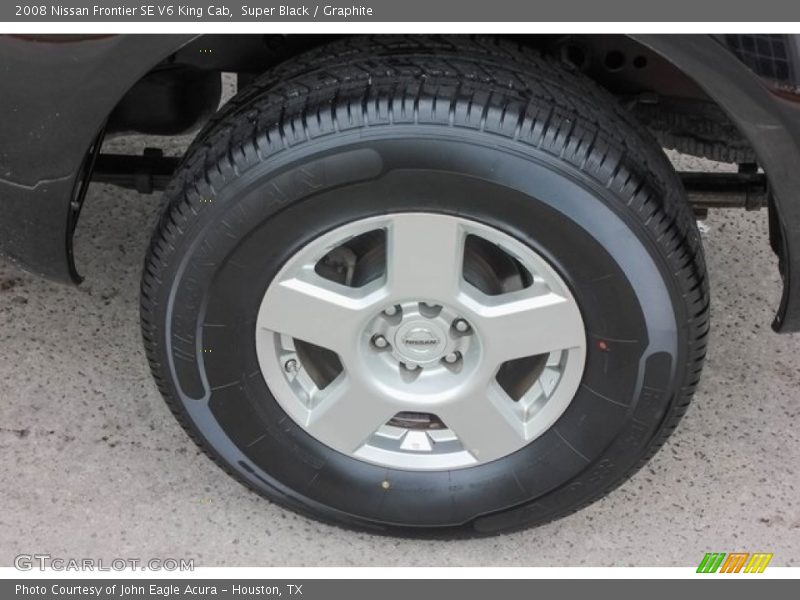 Super Black / Graphite 2008 Nissan Frontier SE V6 King Cab