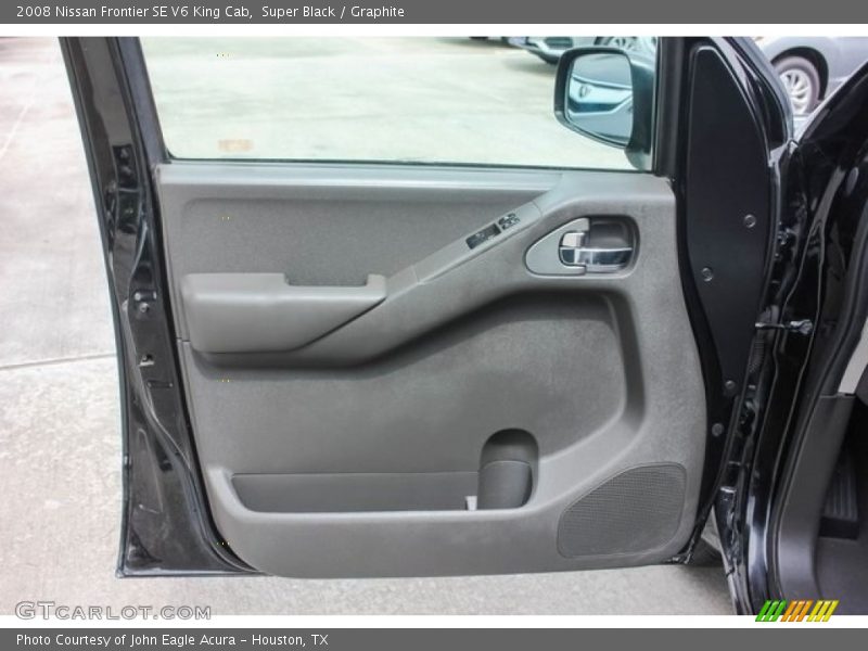 Super Black / Graphite 2008 Nissan Frontier SE V6 King Cab