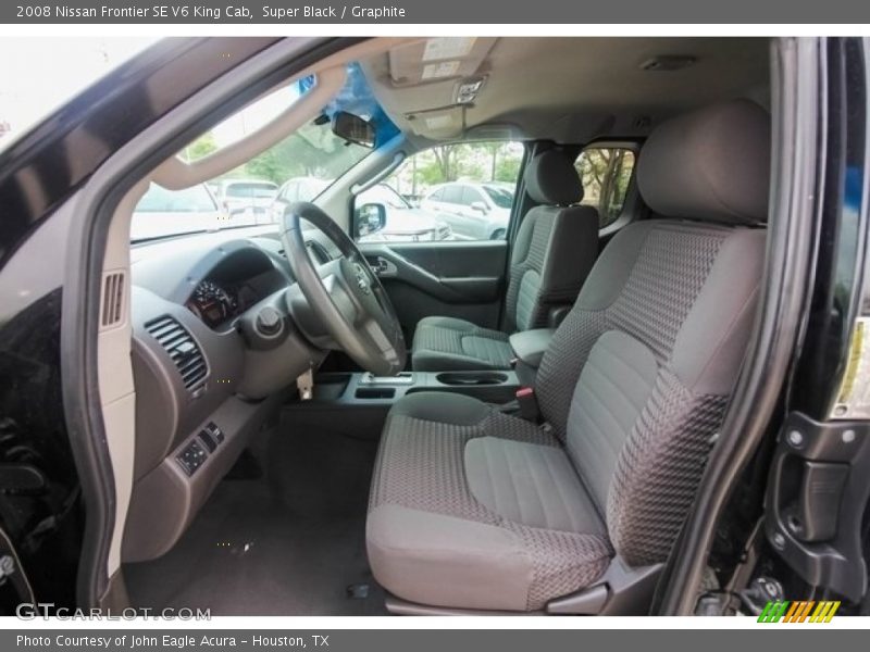 Super Black / Graphite 2008 Nissan Frontier SE V6 King Cab