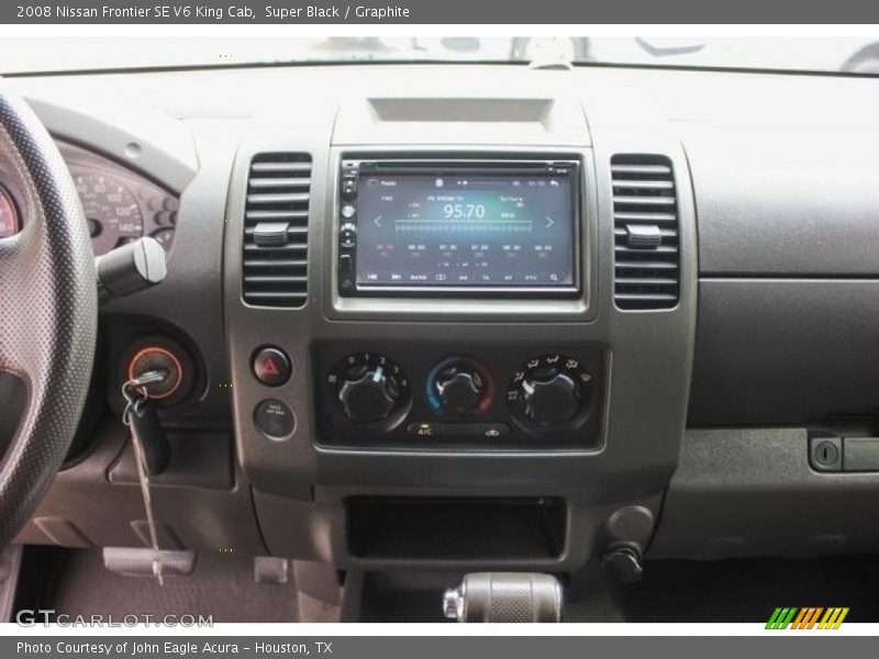 Super Black / Graphite 2008 Nissan Frontier SE V6 King Cab
