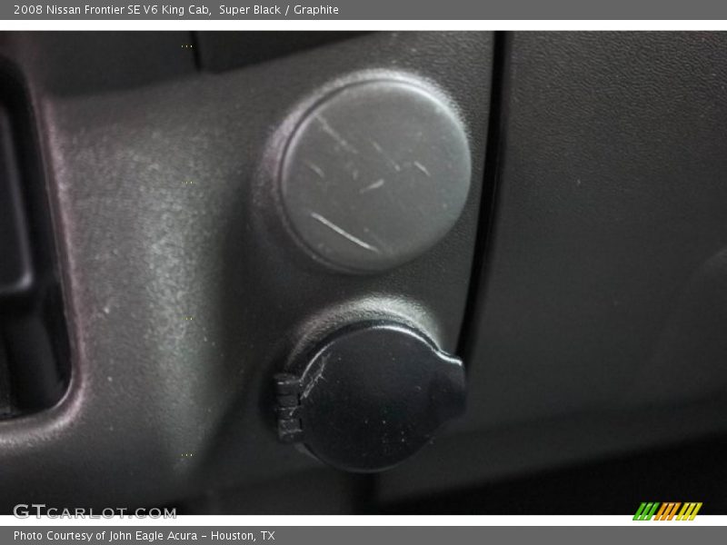 Super Black / Graphite 2008 Nissan Frontier SE V6 King Cab