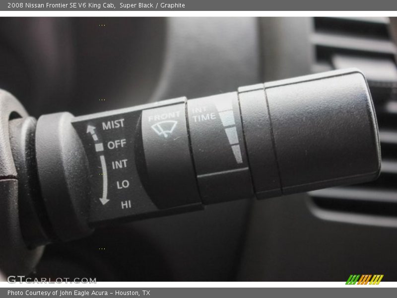 Super Black / Graphite 2008 Nissan Frontier SE V6 King Cab