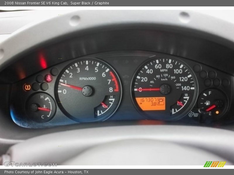 Super Black / Graphite 2008 Nissan Frontier SE V6 King Cab