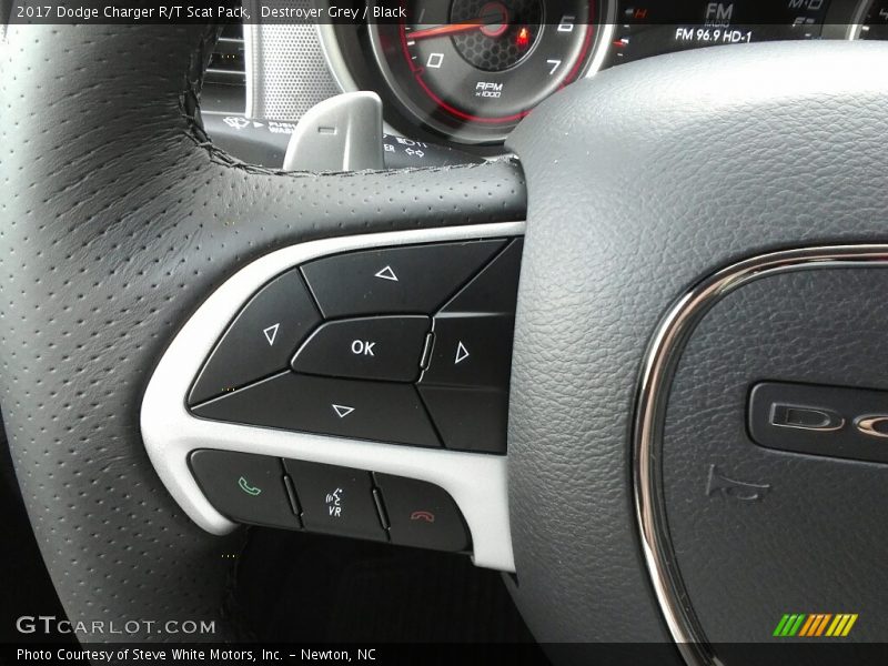 Controls of 2017 Charger R/T Scat Pack