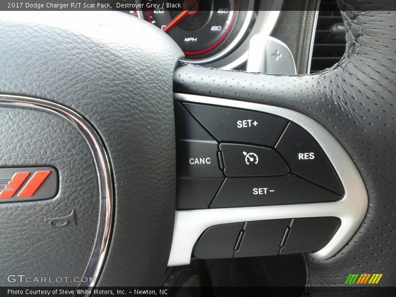 Controls of 2017 Charger R/T Scat Pack