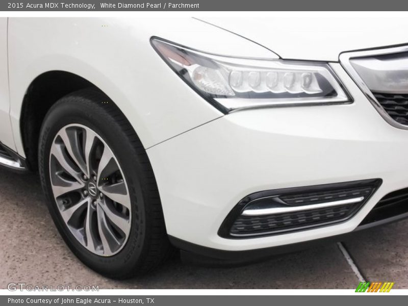 White Diamond Pearl / Parchment 2015 Acura MDX Technology