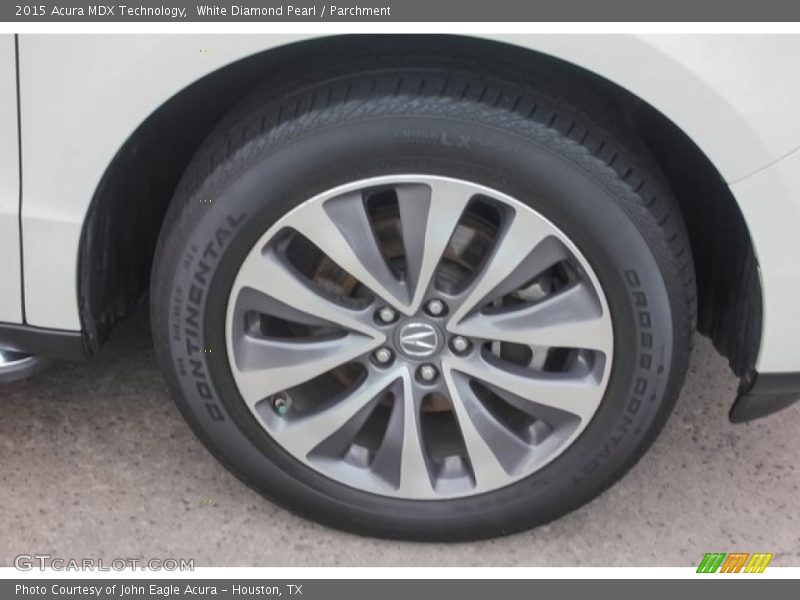 White Diamond Pearl / Parchment 2015 Acura MDX Technology