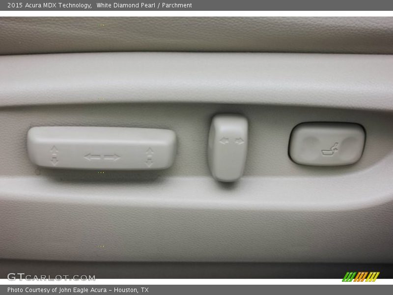 White Diamond Pearl / Parchment 2015 Acura MDX Technology