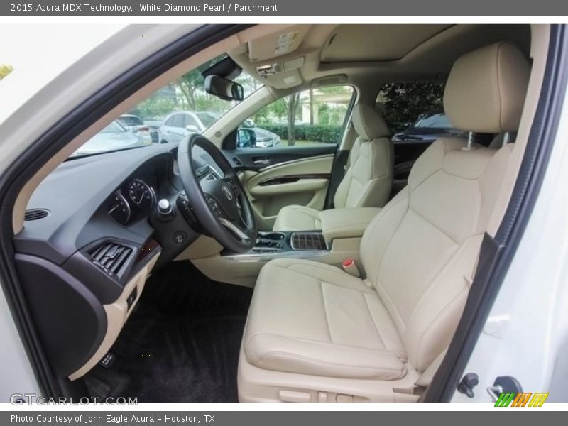 White Diamond Pearl / Parchment 2015 Acura MDX Technology