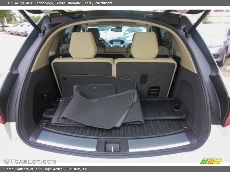 White Diamond Pearl / Parchment 2015 Acura MDX Technology
