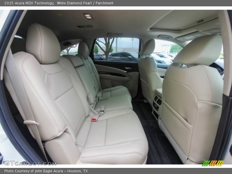 White Diamond Pearl / Parchment 2015 Acura MDX Technology