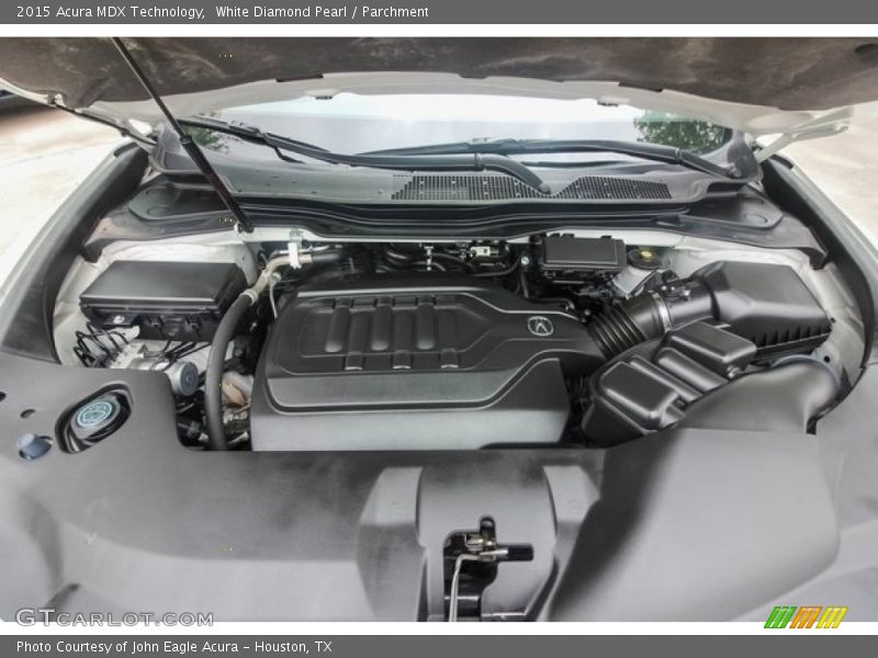 White Diamond Pearl / Parchment 2015 Acura MDX Technology