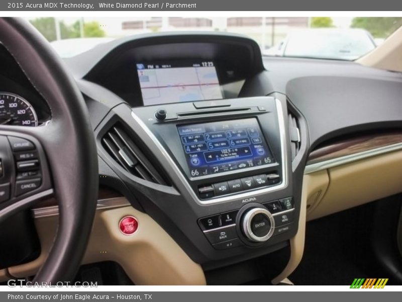 White Diamond Pearl / Parchment 2015 Acura MDX Technology