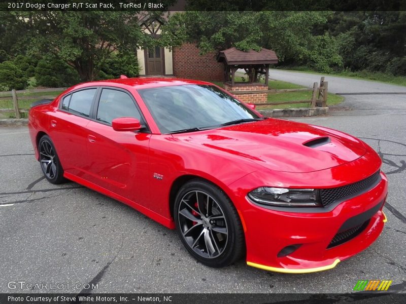 TorRed / Black 2017 Dodge Charger R/T Scat Pack