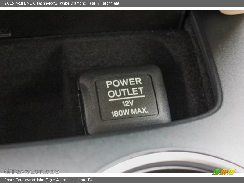 White Diamond Pearl / Parchment 2015 Acura MDX Technology