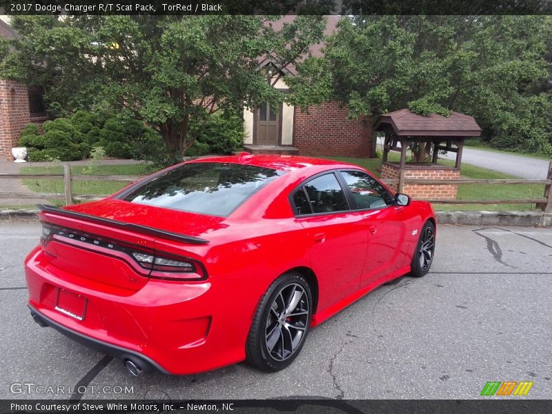 TorRed / Black 2017 Dodge Charger R/T Scat Pack