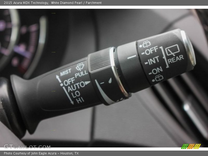White Diamond Pearl / Parchment 2015 Acura MDX Technology