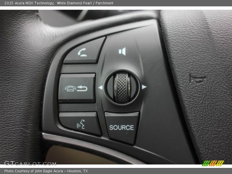 White Diamond Pearl / Parchment 2015 Acura MDX Technology
