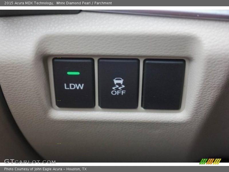 White Diamond Pearl / Parchment 2015 Acura MDX Technology
