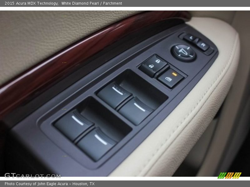 White Diamond Pearl / Parchment 2015 Acura MDX Technology