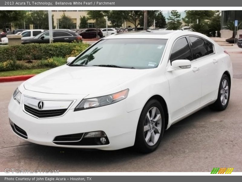 Bellanova White Pearl / Parchment 2013 Acura TL Technology