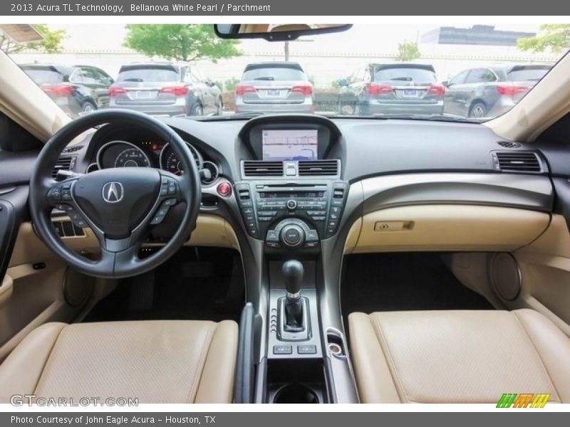 Bellanova White Pearl / Parchment 2013 Acura TL Technology
