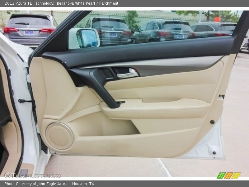 Bellanova White Pearl / Parchment 2013 Acura TL Technology