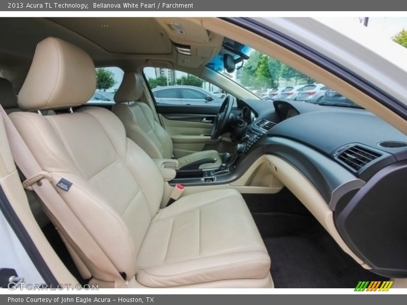 Bellanova White Pearl / Parchment 2013 Acura TL Technology