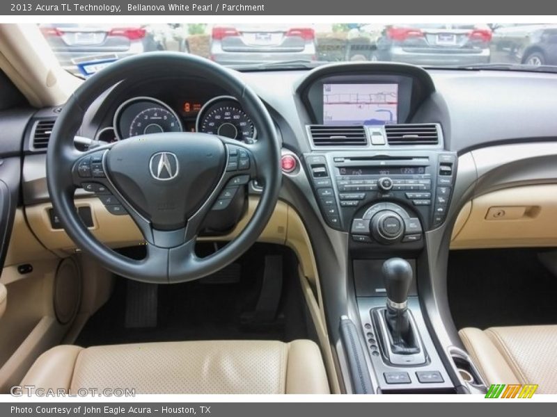 Bellanova White Pearl / Parchment 2013 Acura TL Technology