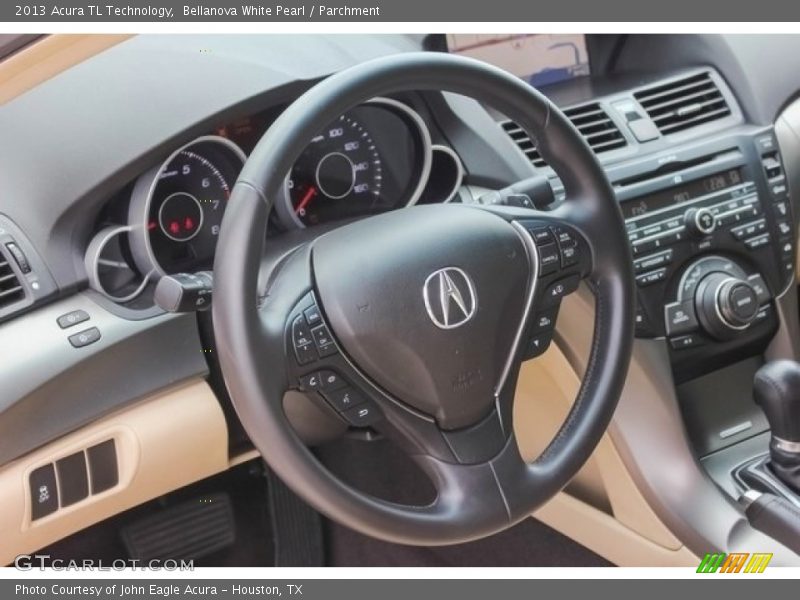 Bellanova White Pearl / Parchment 2013 Acura TL Technology